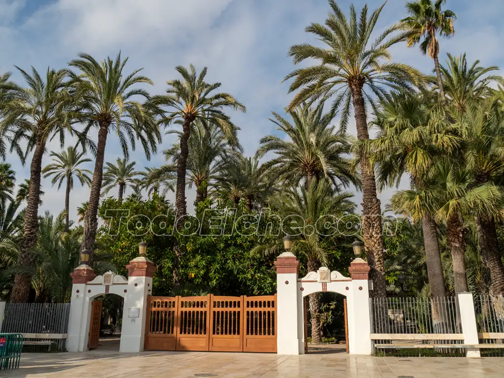 Entrada al Parque Municipal, Elche